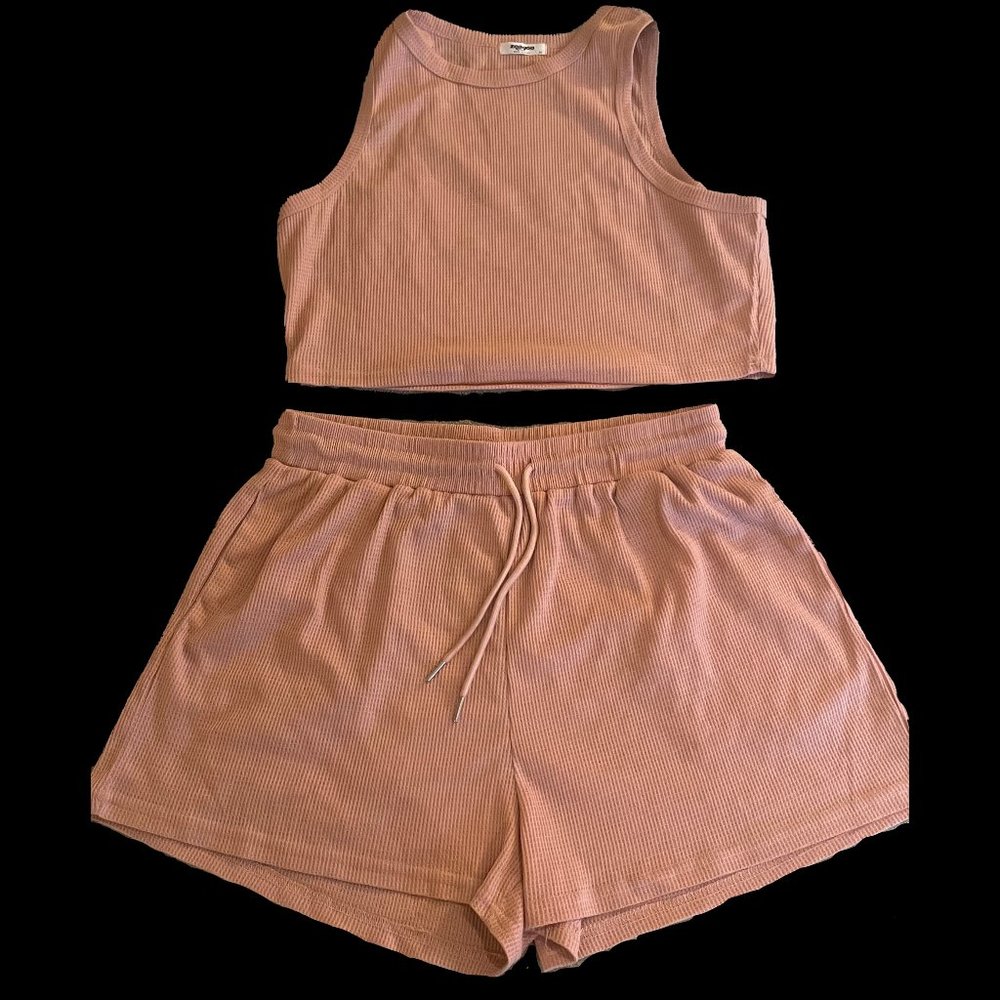 Light Pink Cozy Two Piece Set